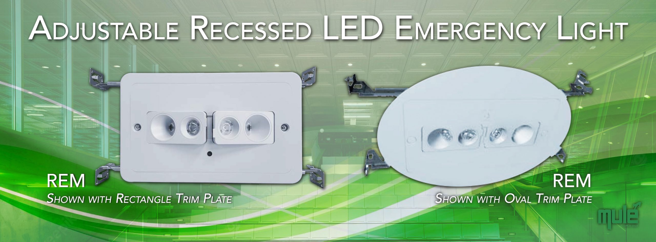 recessed emergency lighting fixtures